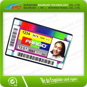 China Credit size of portrait id card on sale