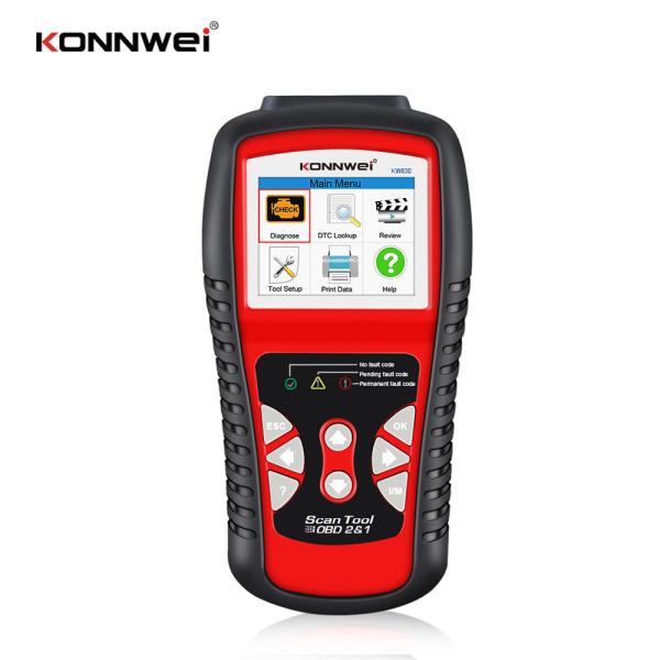 Buy Enhanced OBD2 Diagnostic Code Reader Kw830 2.8 Inches Big TFT Color Screen at wholesale prices