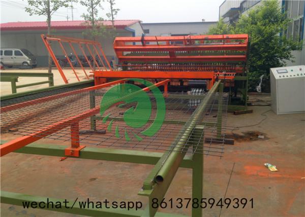 Buy PLC Automatic Fencing Wire Making Machine , Wire Mesh Fencing Machine at wholesale prices