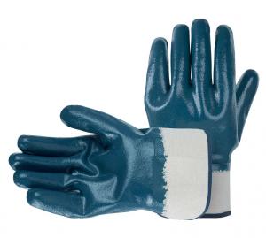 China Heavy Duty Nitrile Coated Gloves with Cotton Jersey Shell on sale