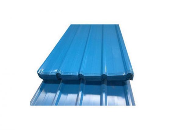 Buy Color Coated Aluminium Profile Sheet Roofing , Recyclable Aluminium Roof Tiles at wholesale prices