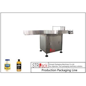 Quality Industrial 50ml-5L Round Bottle Packing Machine Bottle Feeding Turntable for sale