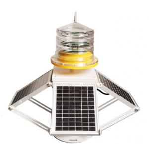 Quality L-864 Red Flashing 2000cd 14AH Solar Aviation Light 20W for sale