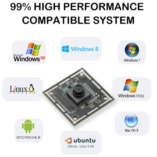 IMX415 4K 30fps 120 degree distortion-free wide-angle night vision HDR industrial camera module