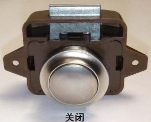 Quality Caravan Lock for Cupboard push lock with latch push button cabinet latch for rv/motor home for sale