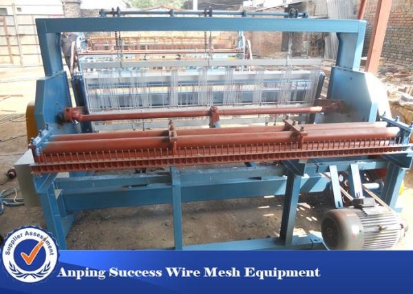 Buy Woven Technique Wire Mesh Crimping Machine Adjustable Width 2 - 20mm Mesh at wholesale prices