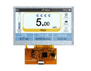 Quality 4.3 inch IPS display with SPI interface 800*480 lcd module for sale