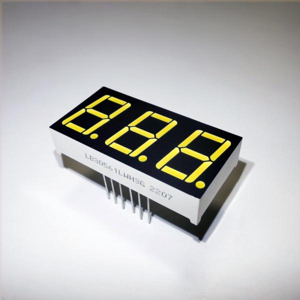 Buy 13.8mm 0.54'' Fourteen Segment Numeric Display / Fourteen Segment Led Display With 20mA Current at wholesale prices