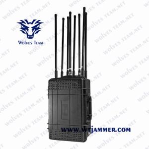 China Full Frequency 800 Watt 1000m Portable Mobile Jammer on sale
