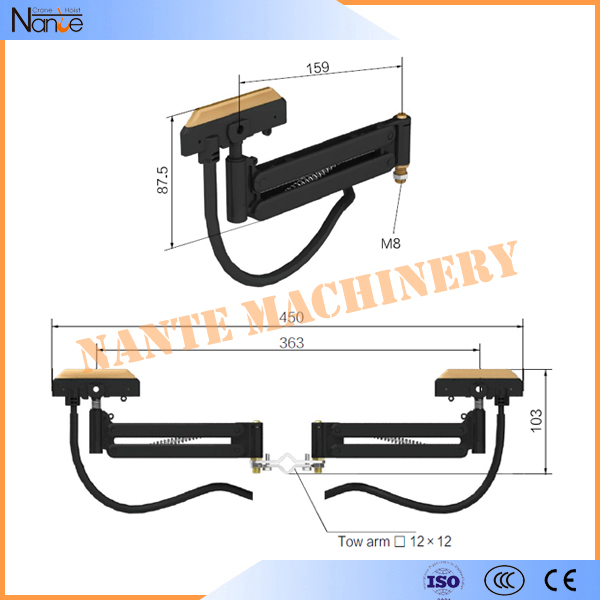 Mobile Systems Conductor Rail System Electrical Power Bar ISO9001