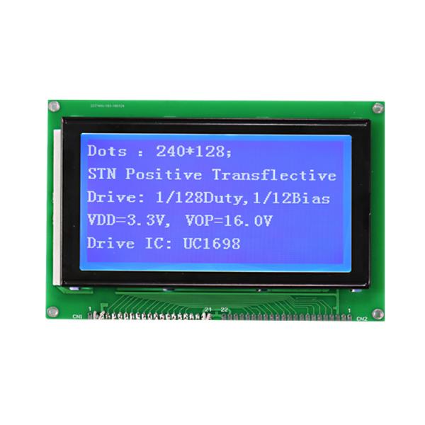 Buy 240x128 Cog Graphic Custom LCD Displays Module 5.1inch LCD Control Panel at wholesale prices