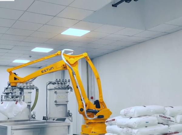 Buy Robotic Palletiser ESTUN ER120  Palletizing  Robots Work Stacking at wholesale prices