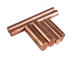 Quality C11600 C17200 Round Alloy Beryllium Copper Rod Bar For Industrial for sale