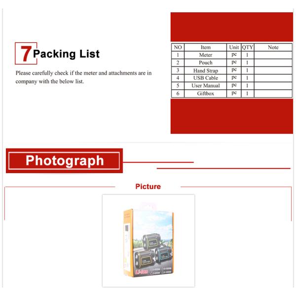 1200mtelescope laser distance meter range finder rangefinder hunting Golf monocular trena laser tape measure Diastimete