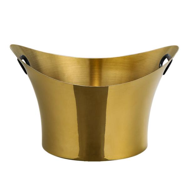 3000ml Stainless Steel Wine Container U Type Champagne Chiller Bucket
