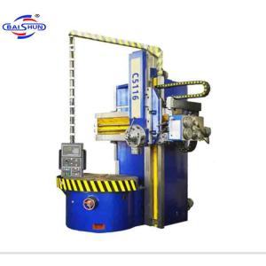Medium Duty VTL Vertical Lathe Machine Cnc Metal Turning Conventional