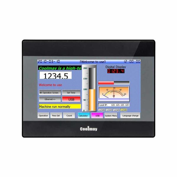 Buy 7" Type C HMI Control Panel Interface Human Machine 800*480 TK6070FH Rs232 Rs485 at wholesale prices