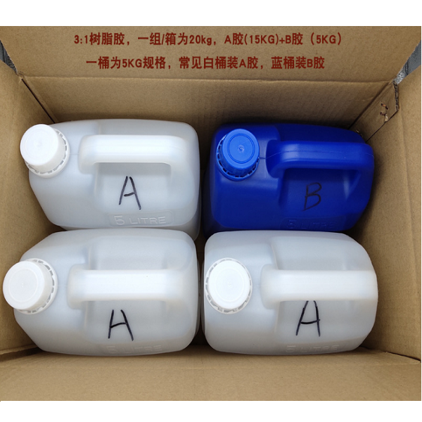 3:1 Crystal Clear Casting Epoxy Resin For Wood River Countertop 75 Shore D