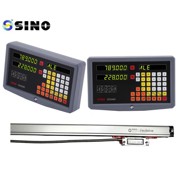 SINO 2 Axes Digital Readout System SDS2MS DRO Multifunctional With Glass Linear Scale For Lathe Machine