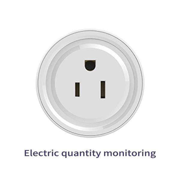 Buy 2000W WIFI Smart Socket 200g 120*60*40mm Mini Smart Wifi Socket at wholesale prices