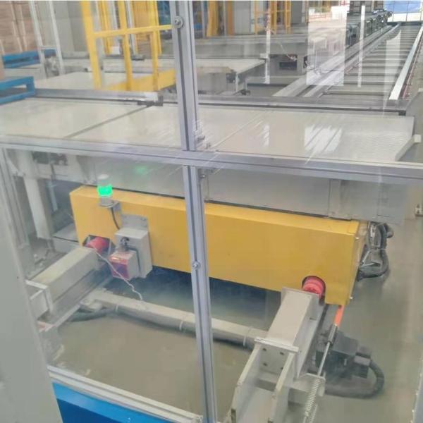 1700kg RGV Warehouse Shuttle System MHS Vehicle Shape Bus Type PLC