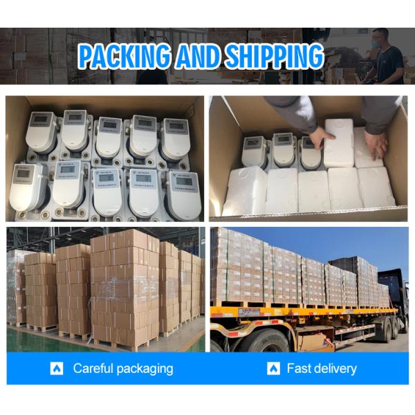 RF IC Card Intelligent Prepaid Water Meter with Software