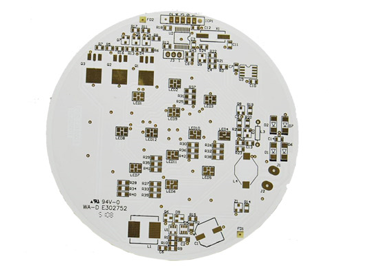 Aluminum Base PCB Prototype Round Shape Commercial Led Lighting Use