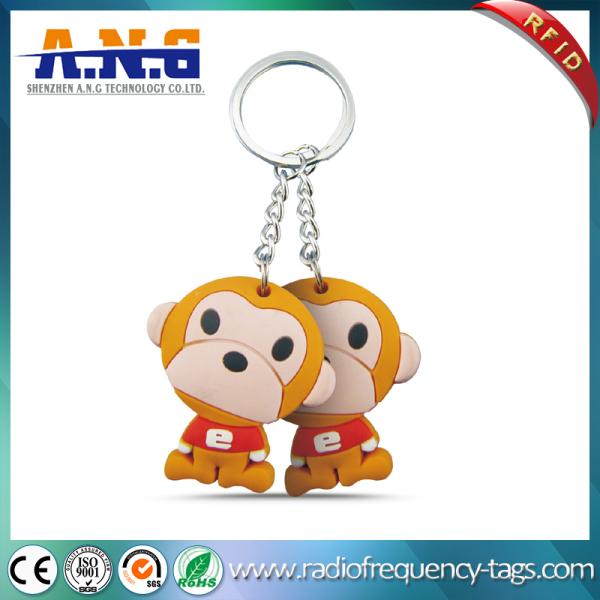 Rewritable Contectless RFID HF Proximity Key Fob For Access Control