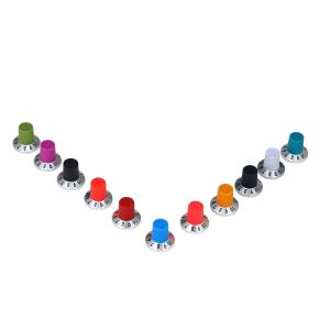 Quality Custom Round Knobs With Custom Shaft Length For Potentiometers for sale