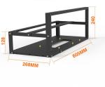 Hot Selling Bitcoin Mining 8 gpu Mining Rig Ethereum Miners Support 8 Graphic