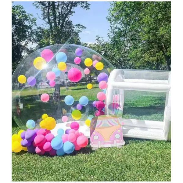 Inflatable Transparent Bubble House Tent 5m Customize Logo Size
