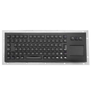 Quality USB PS2 Ruggedized Keyboard Military Industrial 85 Keys IP67 With Touchpad for sale