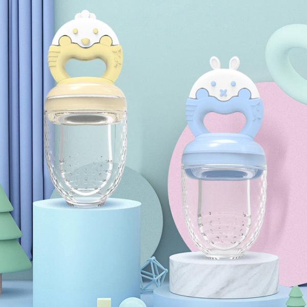 Feeding Fruit And Vegetable Silicone Bite Baby Food Grade Silicone Feeding Tool Baby Soothing Teeth Grinding Pacifier