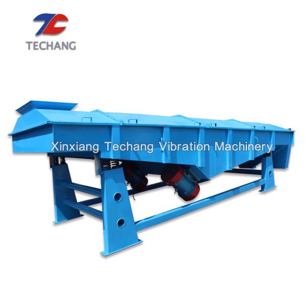 Buy Cement Linear Vibrating Screen Low Noise With Large Processing Capacity at wholesale prices