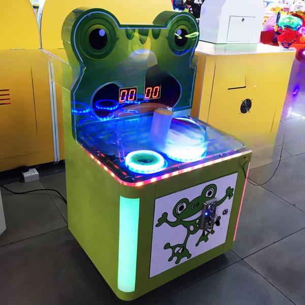 Happy Kids Arcade Machine Game Ticket Redemption Hit Frog Mouse Hammer Arcade Cabinet Games