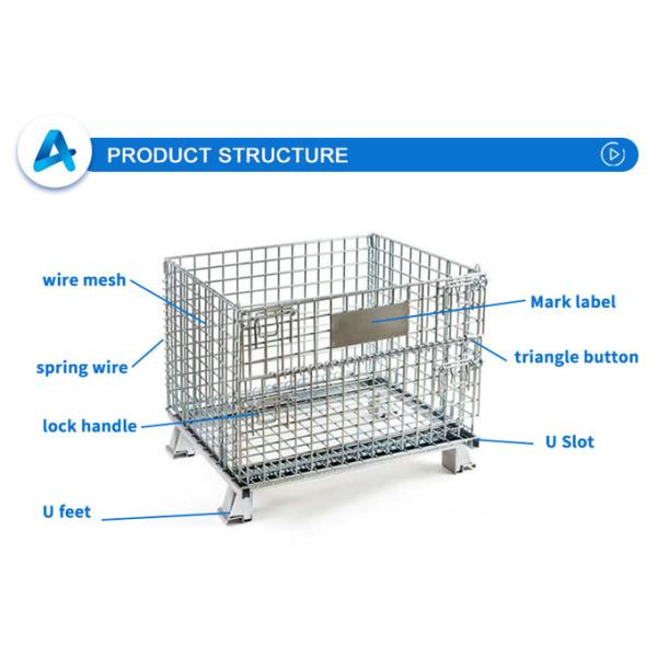 wire mesh storage containers