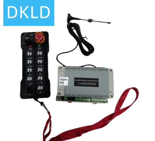 Buy Key authorization  function / 9 buttons 1 dial lever mode setting industrial wireless remote control at wholesale prices