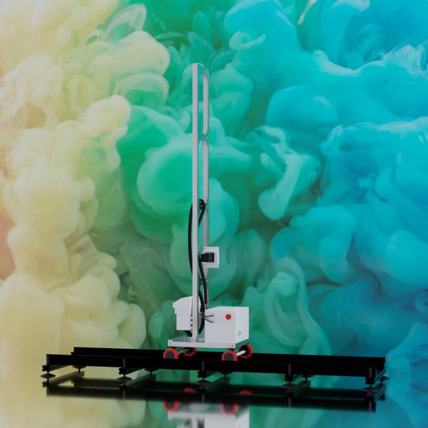 2D 3D 2 in 1 Wall and Floor Vertical Single Double Head Colour Art Inkjet Wall