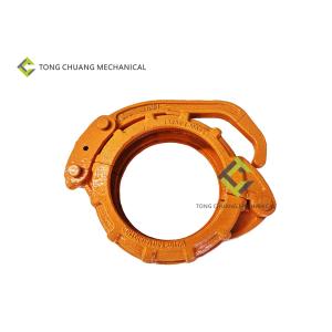 China Concrete Pump 125A Quick Release Pipe Clamp Alloy Structural Steel on sale