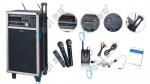 250w Rechargeable UHF Wireless Microphone PA System