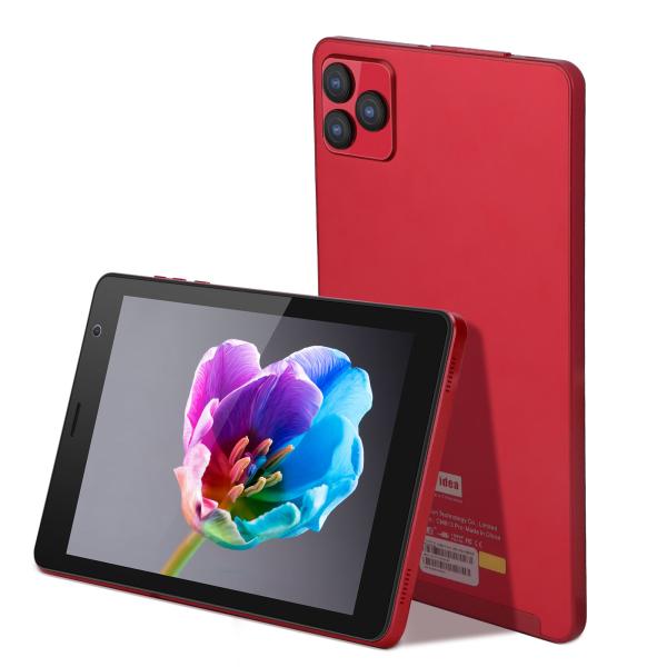 Buy C idea Android 8 Inch Tablet PC Android 12 Tablet 512GB Storage Tablets PC Quad Core Processor CM813 red at wholesale prices
