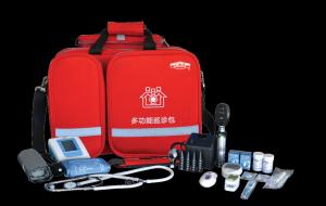 Quality Durable Multifunction Itinerant Bag , Red Doctor Itinerant Emergency Bag for sale