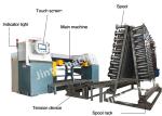 PLC Programmable Hexagonal Wire Netting Machine Galvanized Steel