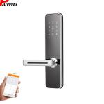 Infrared Induction Fingerprint Sensor Lock , House Door Lock APP Control