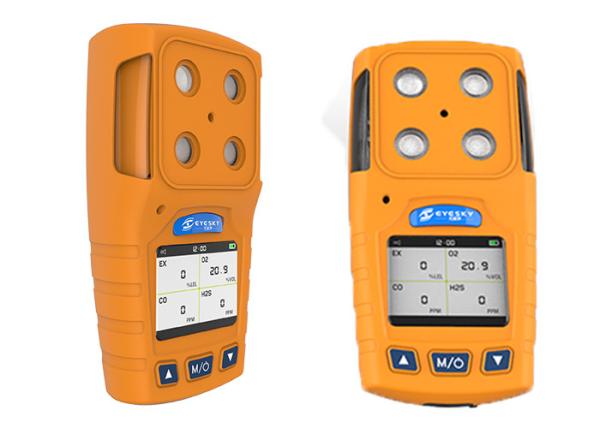 Buy PC TPU Body Portable Multi Gas Detector Wireless Transmission / Print Function at wholesale prices