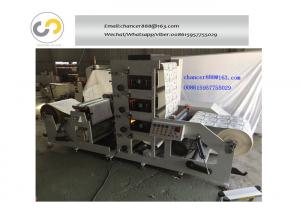 China Automatic paper bag paper cup printing machine, thermal paper roll flexo printing machine on sale