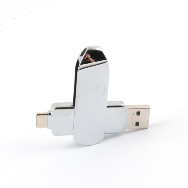 Body Shiny Fast Speed Type C Otg Pendrive Passed The H2 Test Match EU Standrad