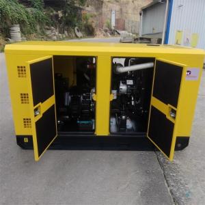 China 4 Cylinder Water Cooled Diesel Generator Quiet Diesel Backup Generator For 110kVA Power Backup on sale