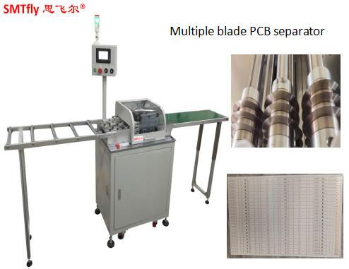 Buy PCB Depanelizer with 10-300mm PCB Width and 10mm Solder Side Component Height at wholesale prices