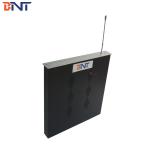 LCD monitor lifting conference system with retractable monitor and discussion